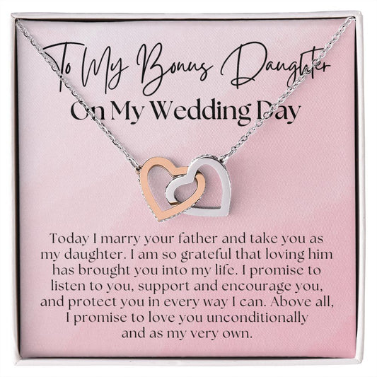 Stepdaughter Wedding Gift | Promise Necklace 0634T9