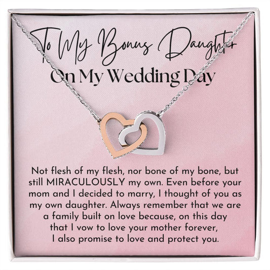 Stepdaughter Wedding Gift | On This Day Necklace 0638T5