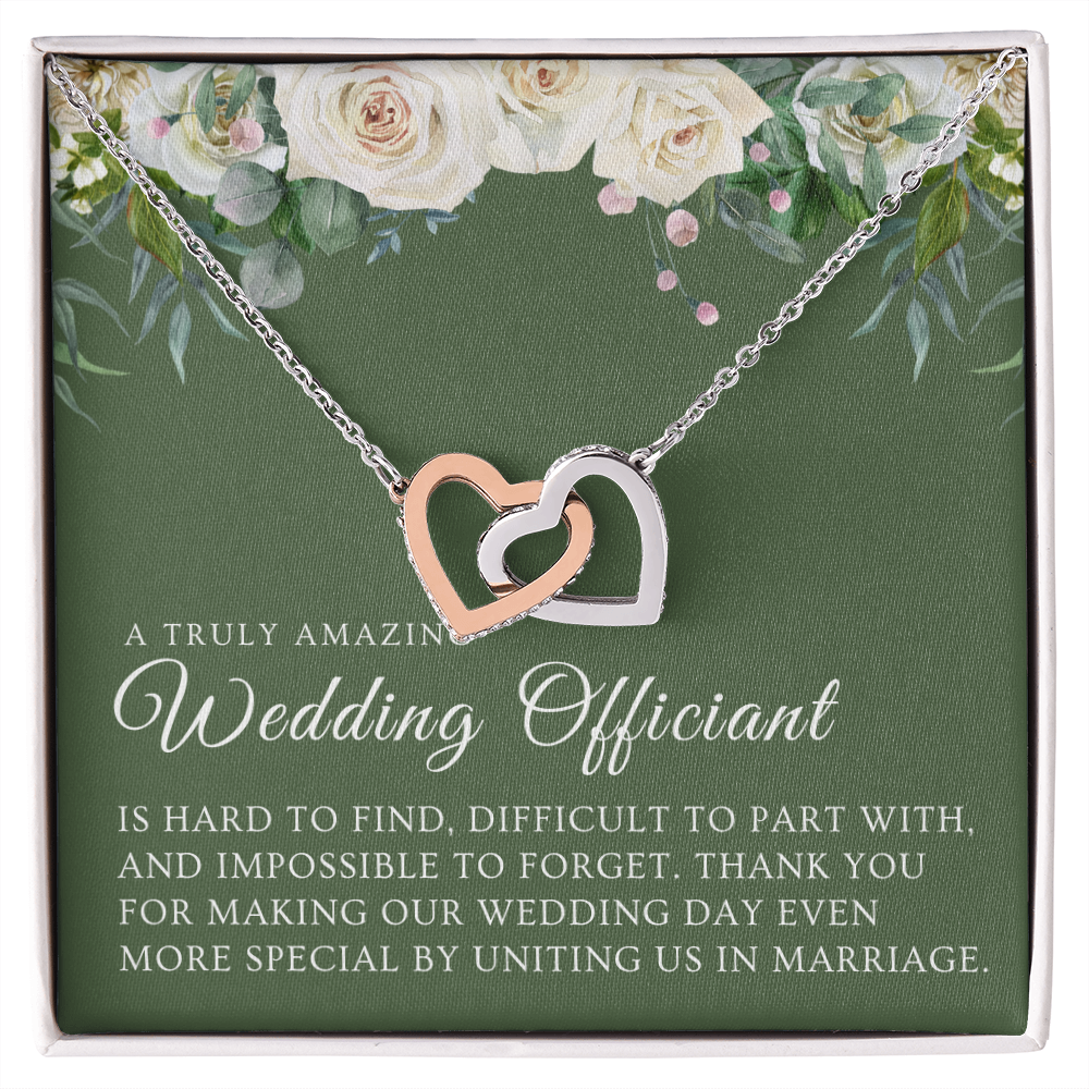 Officiant Proposal Gift | The One Necklace 0586T4