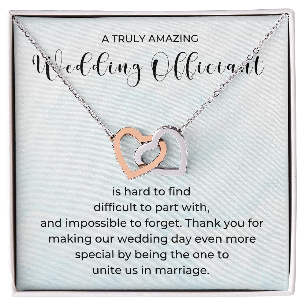 Officiant Proposal Gift | The One Necklace 0586T8