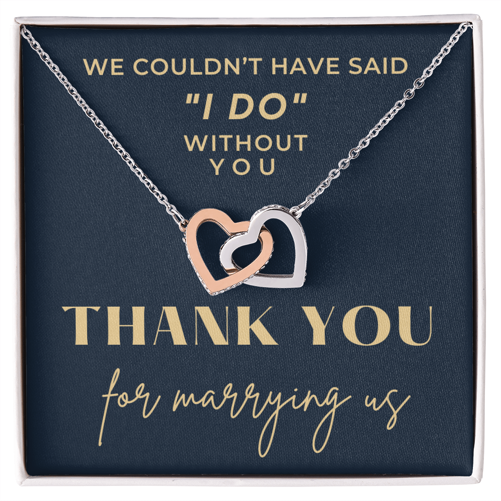 Officiant Gift | Thank You Necklace 0587T9