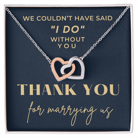 Officiant Gift | Thank You Necklace 0587T9