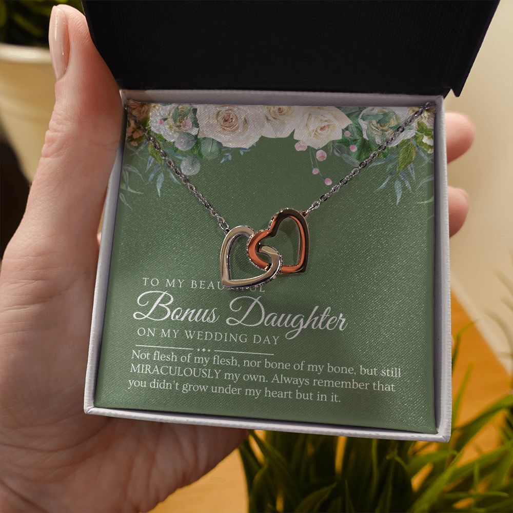 Stepdaughter Wedding Gift | In My Heart Necklace 0637T5