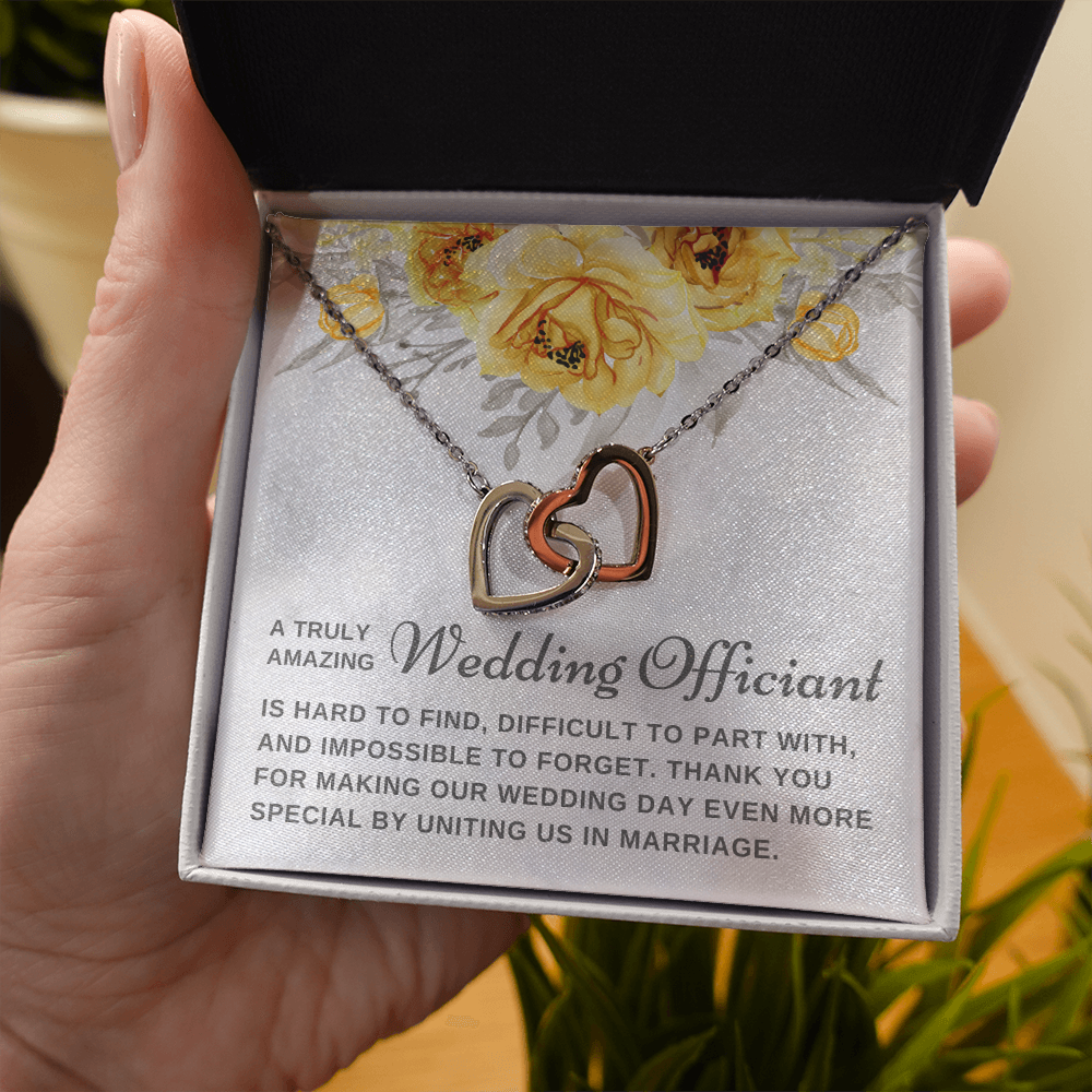 Officiant Proposal Gift | The One Necklace 0586T1
