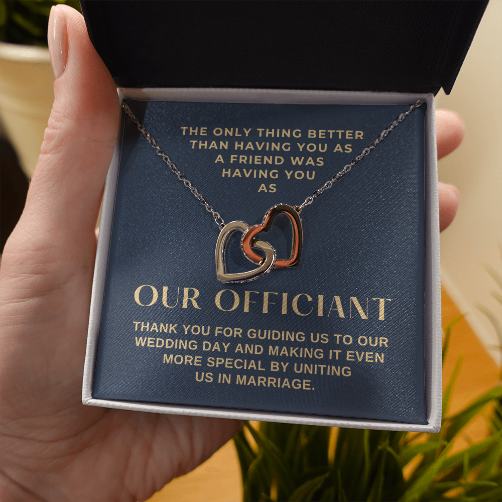 Officiant Proposal Gift | Having You Necklace 0588T9