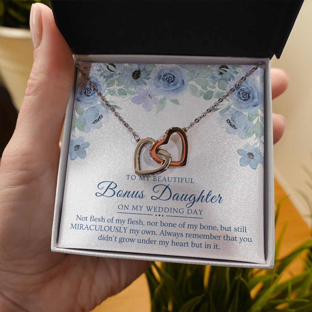 Stepdaughter Wedding Gift | In My Heart Necklace 0637T2