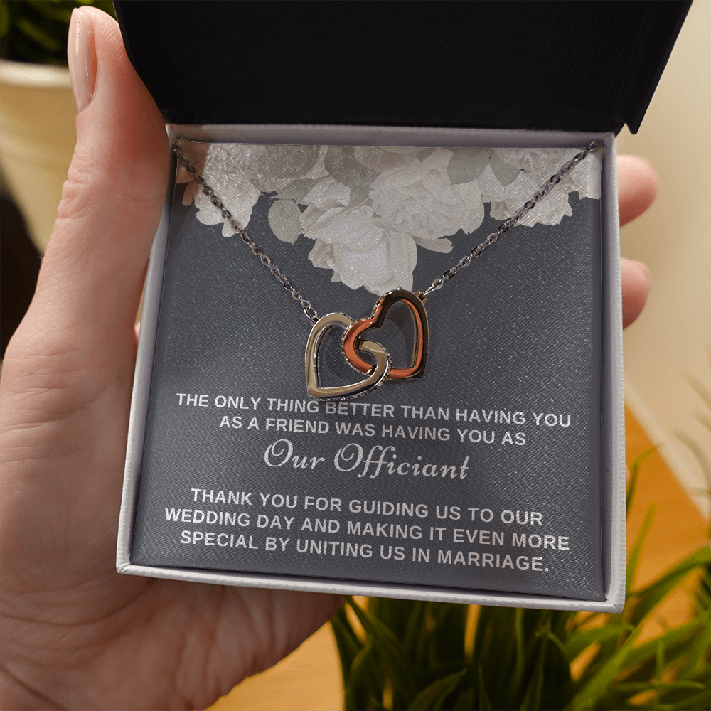 Officiant Proposal Gift | Having You Necklace 0588T2