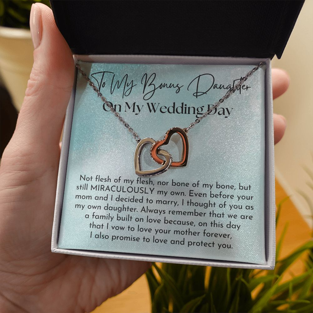 Stepdaughter Wedding Gift | On This Day Necklace 0638T7
