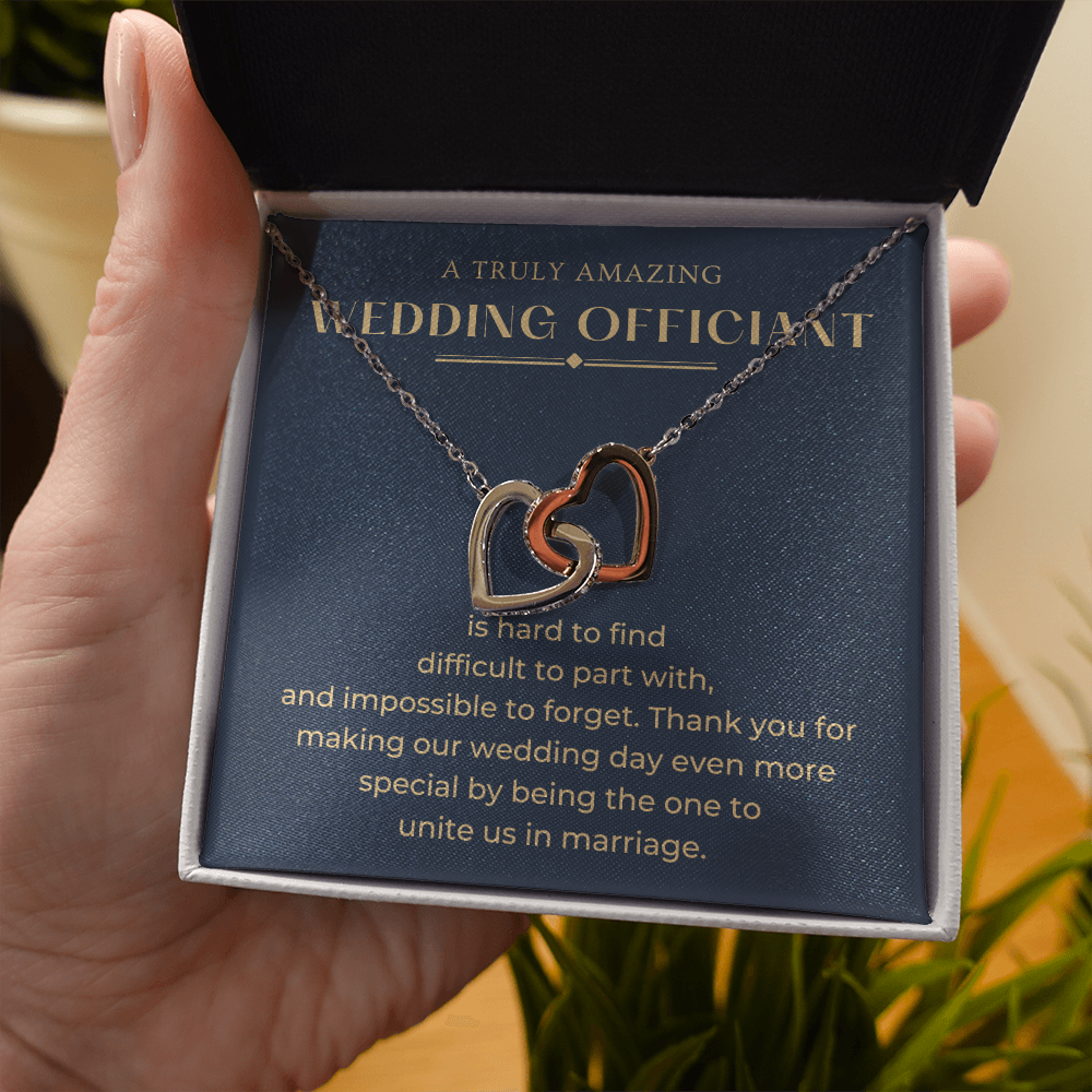 Officiant Proposal Gift | The One Necklace 0586T9