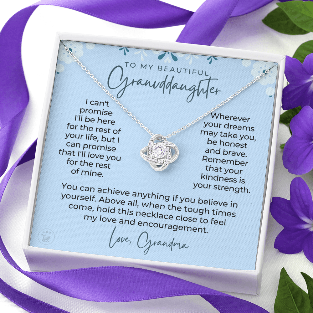 Granddaughter Gift | My Promise Necklace 0546T12