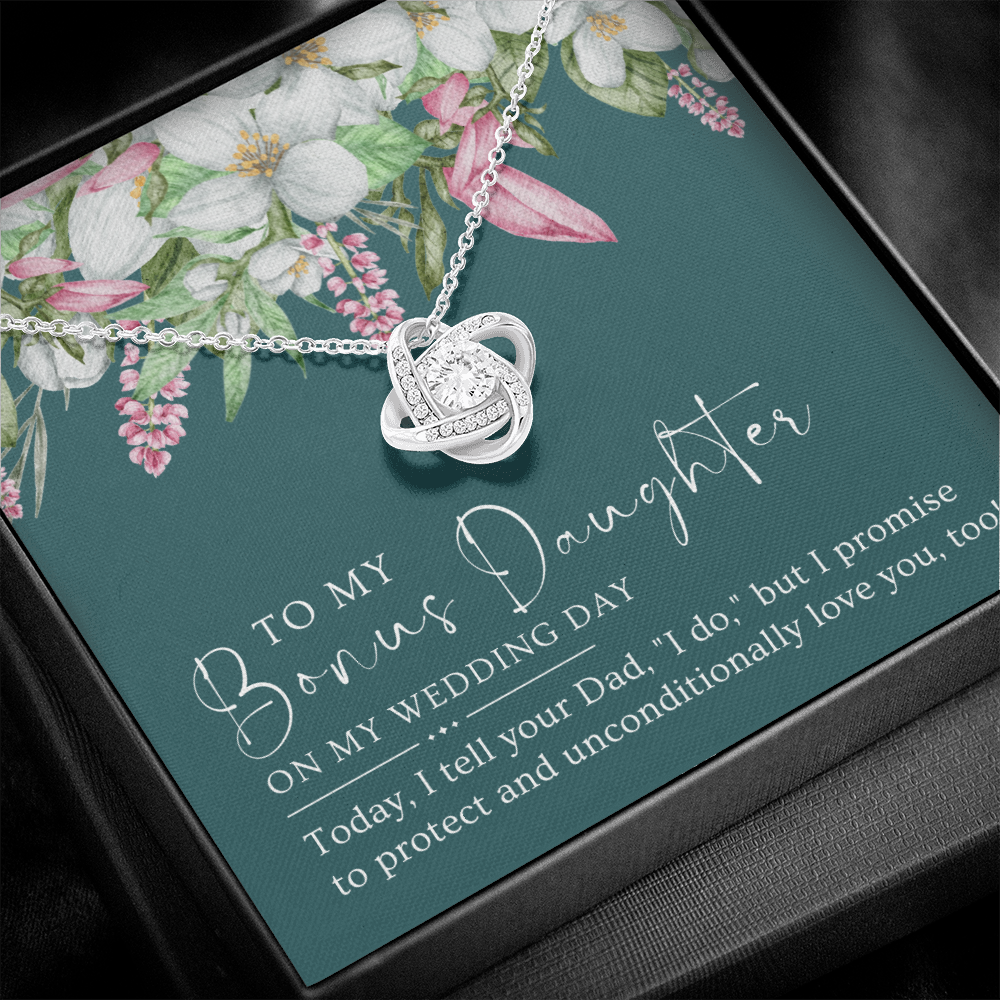 Stepdaughter Wedding Gift | Promise Necklace 0557T9