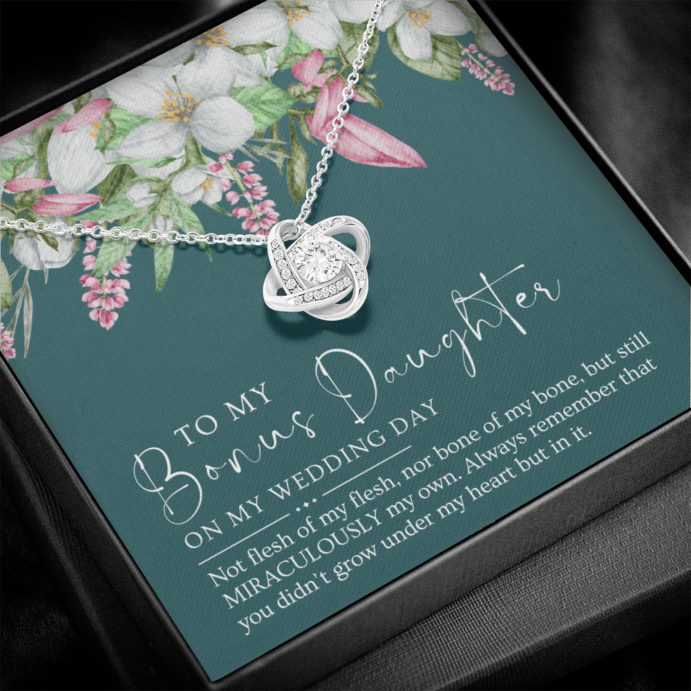 Stepdaughter Wedding Gift | In My Heart Necklace 0554T9
