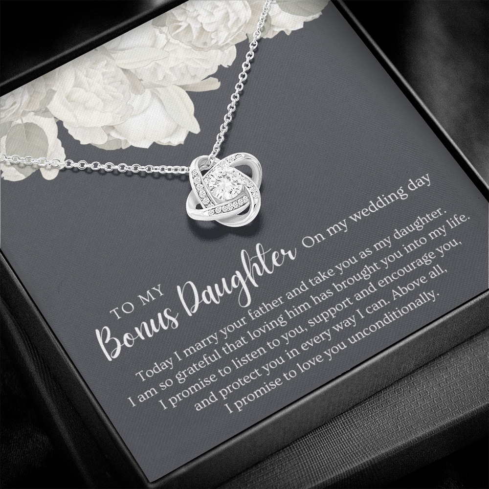 Stepdaughter Wedding Gift | Promise Necklace 0551T1