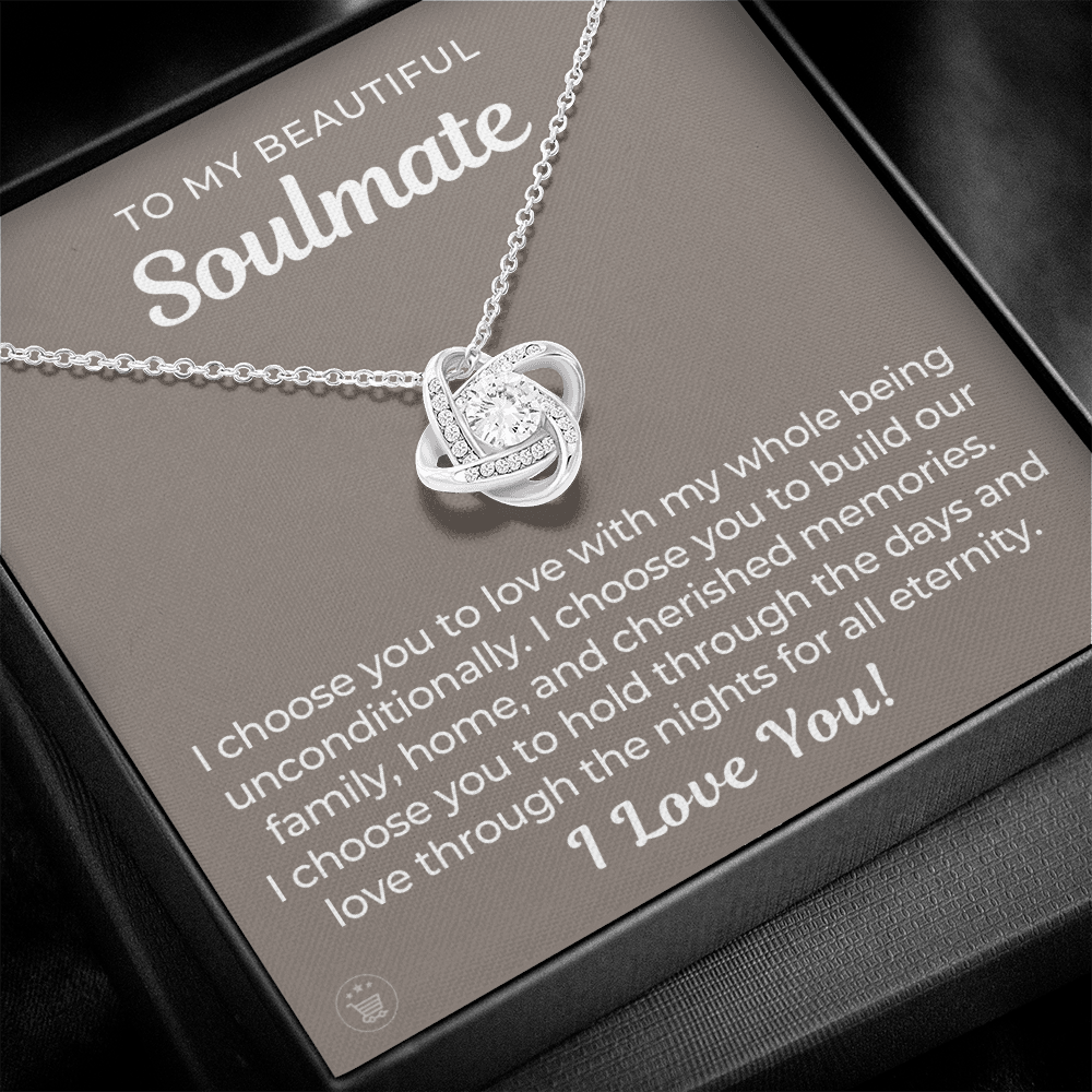 Soulmate Gift | I Choose Necklace 0535T2