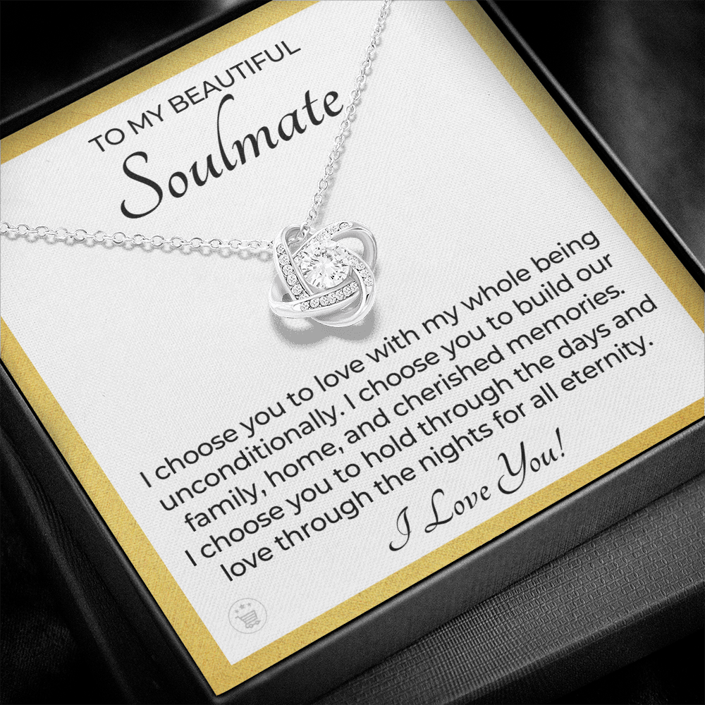 Soulmate Gift | I Choose Necklace 0535T7