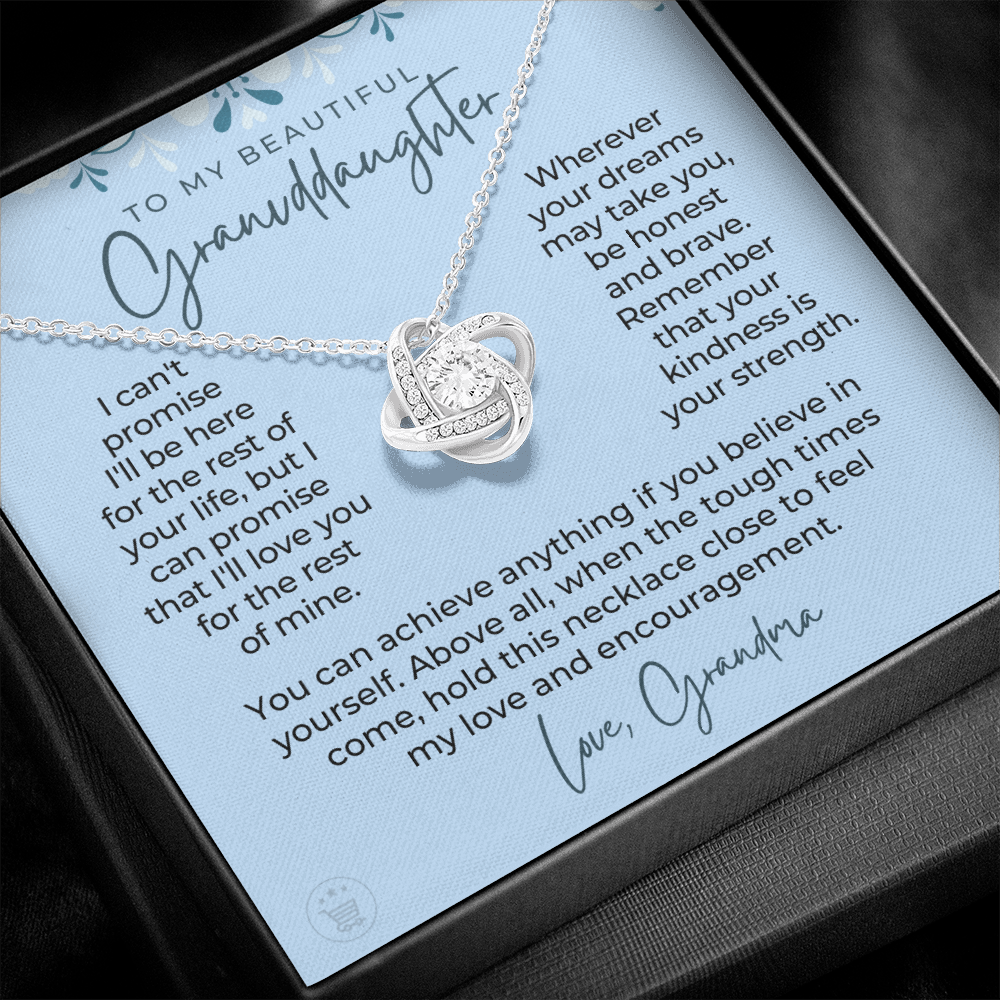Granddaughter Gift | My Promise Necklace 0546T12
