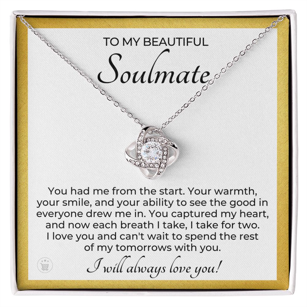 Soulmate Gift | Each Breath Necklace 0536T7