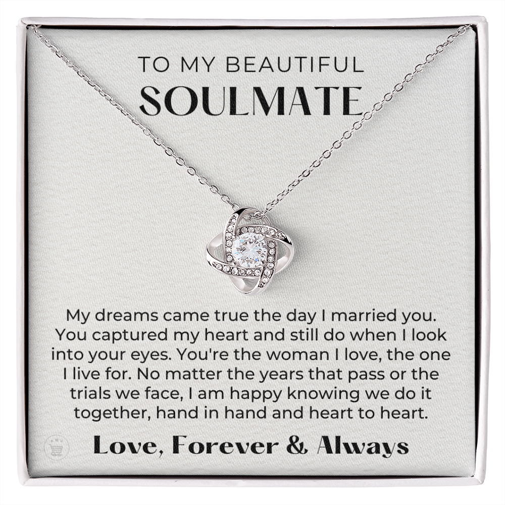 Soulmate Gift | I Live For Necklace 0531T6