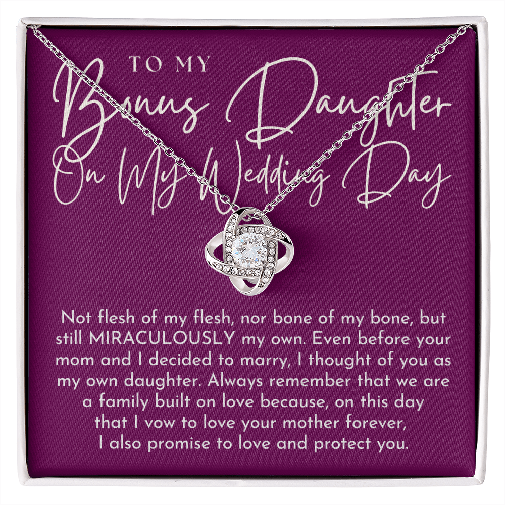 Stepdaughter Wedding Gift | On This Day Necklace 0555T4
