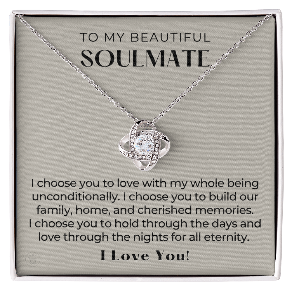 Soulmate Gift | I Choose Necklace 0535T3