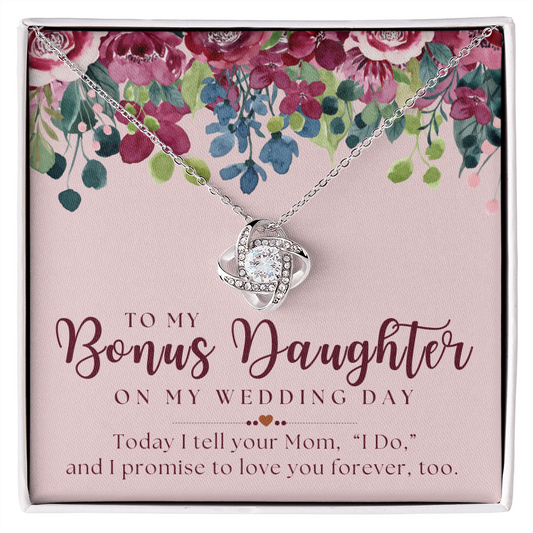 Stepdaughter Wedding Gift | Forever Necklace 0552T1