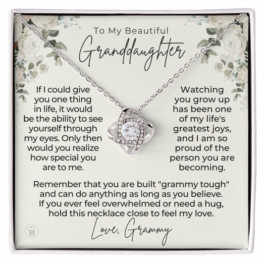 Granddaughter Gift | My Love Necklace 0549T9