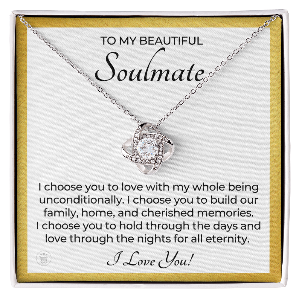Soulmate Gift | I Choose Necklace 0535T7