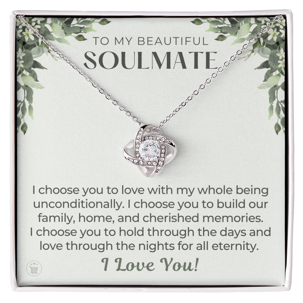 Soulmate Gift | I Choose Necklace 0535T5