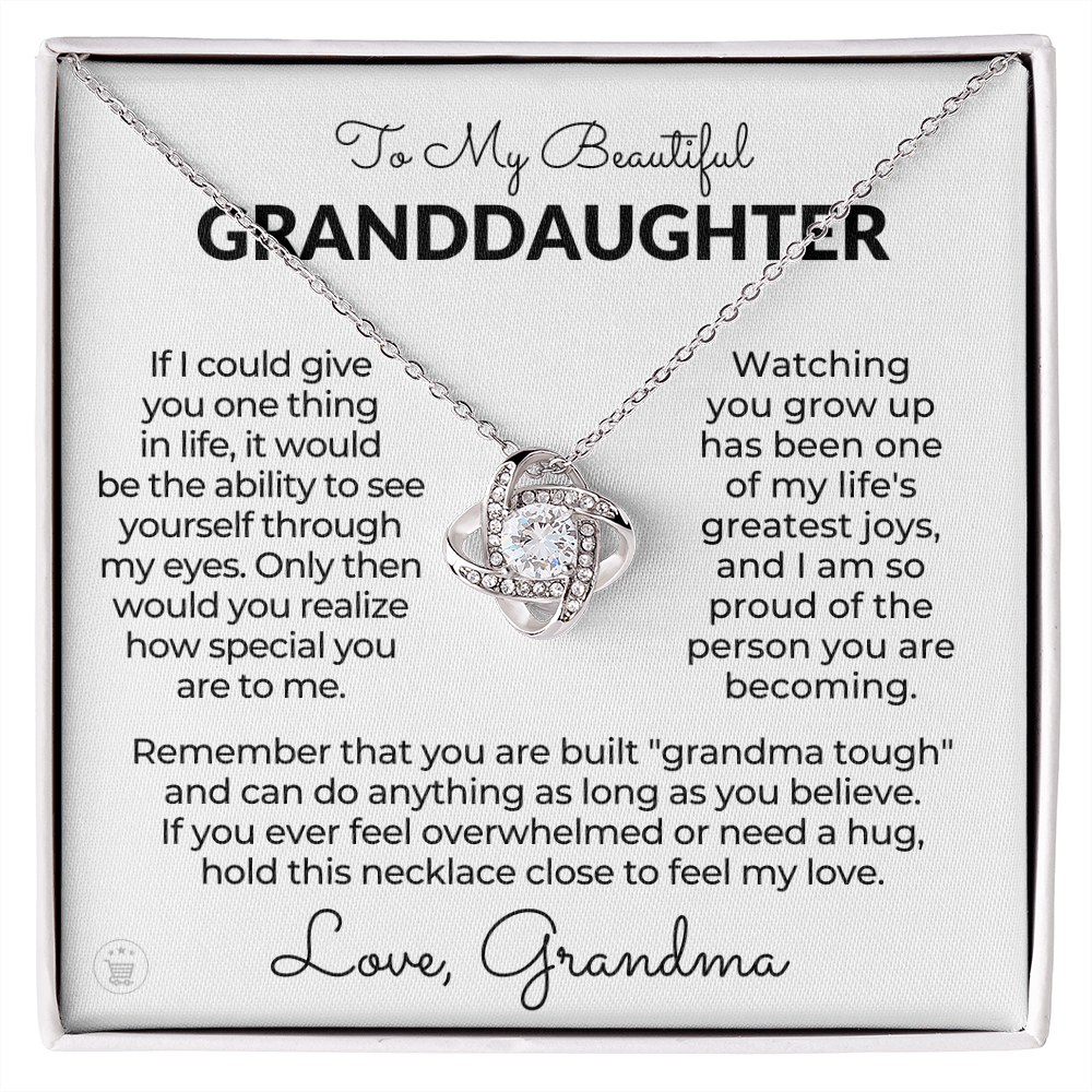 Granddaughter Gift | My Love Necklace 0548T3