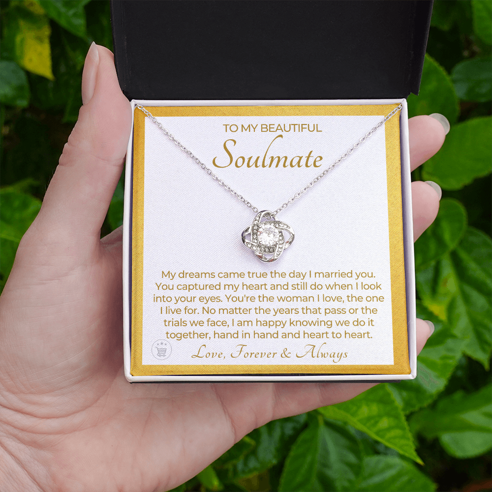 Soulmate Gift | I Live For Necklace 0531T4