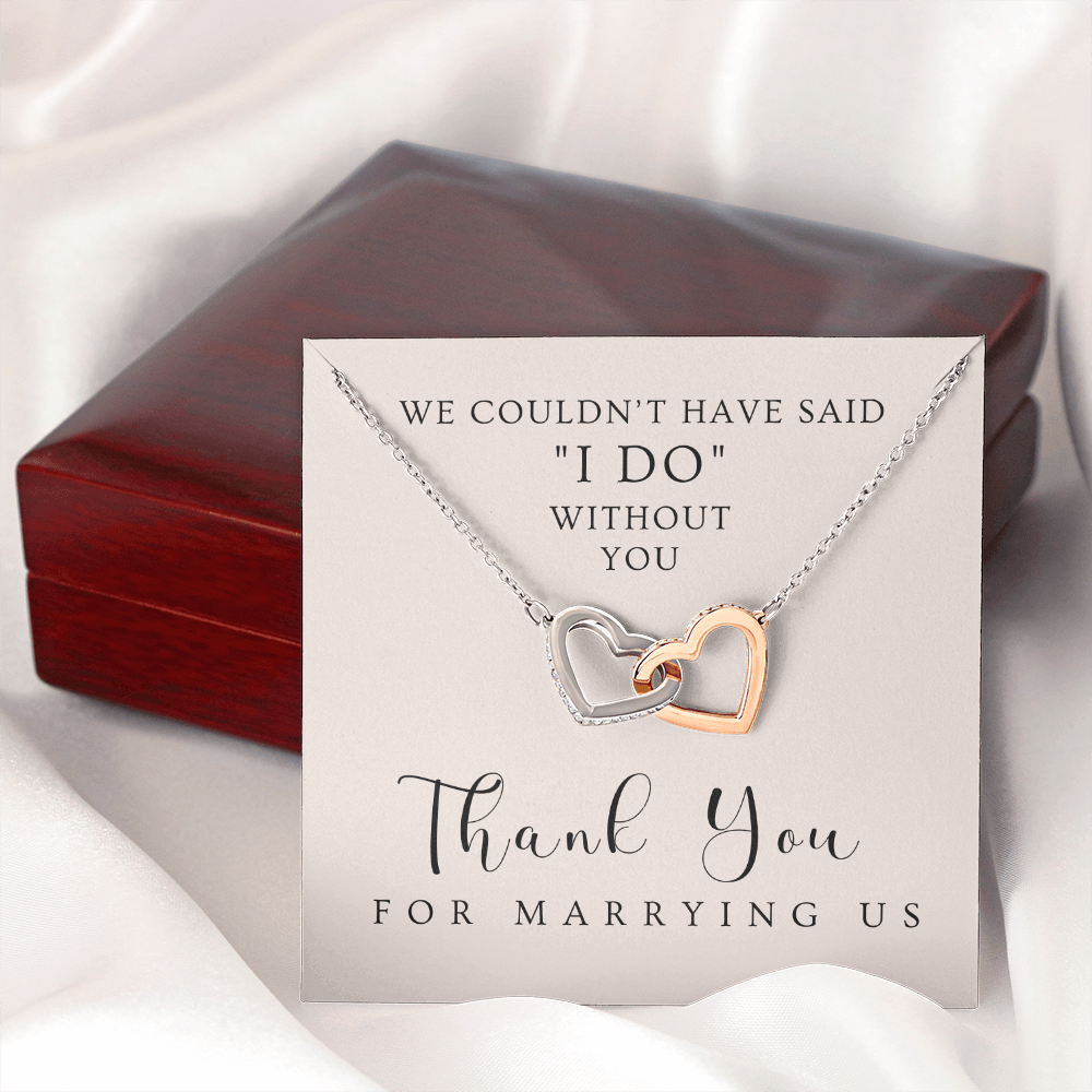 Officiant Gift | Thank You Necklace 0587T6