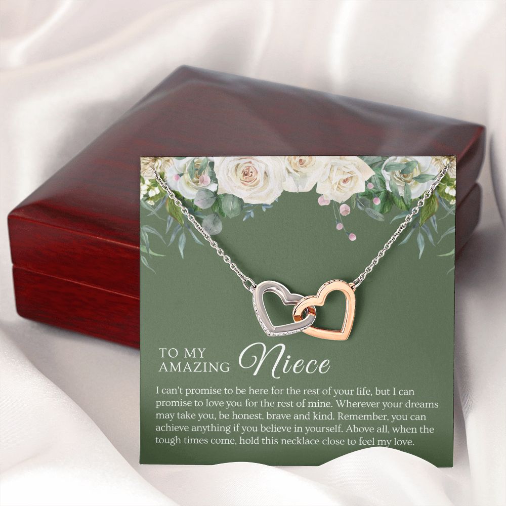Niece Gift From Aunt | My Promise Necklace 0630T11