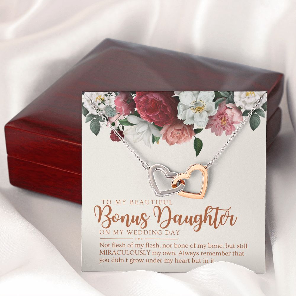 Stepdaughter Wedding Gift | In My Heart Necklace 0637T7