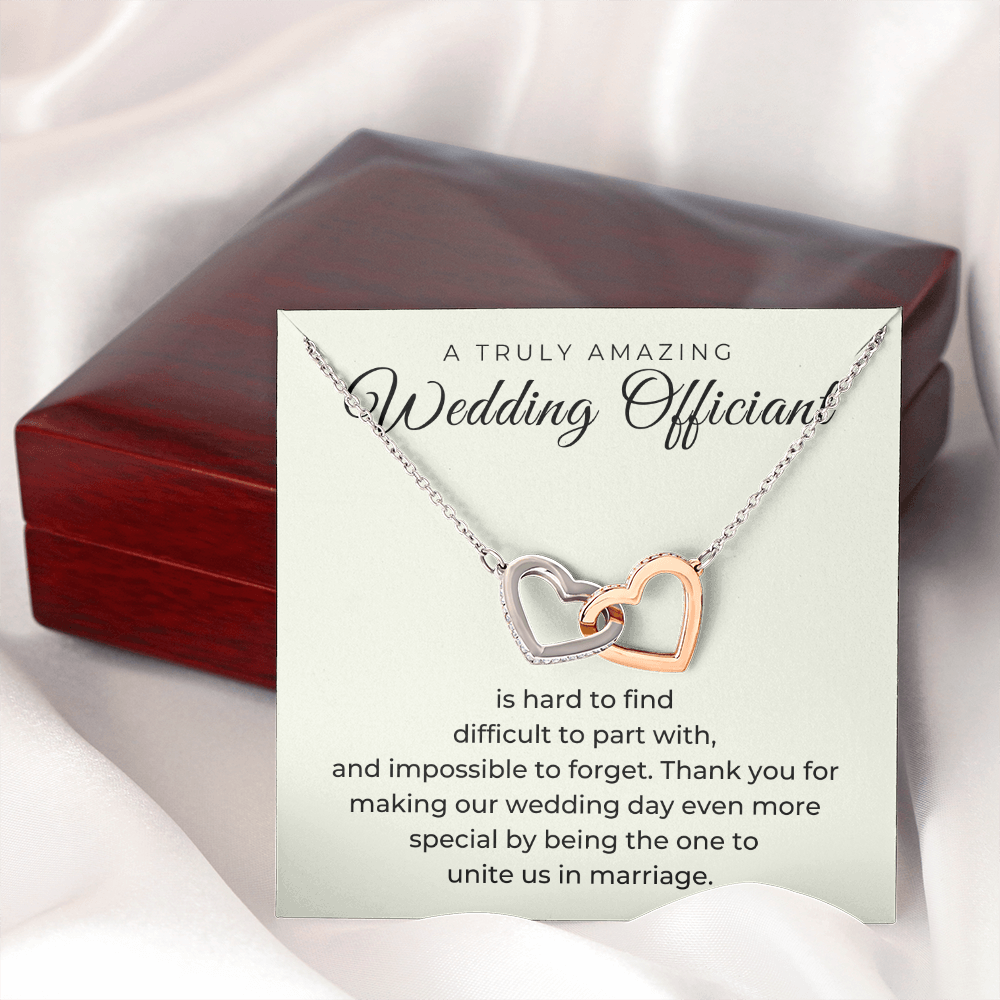 Officiant Proposal Gift | The One Necklace 0586T7