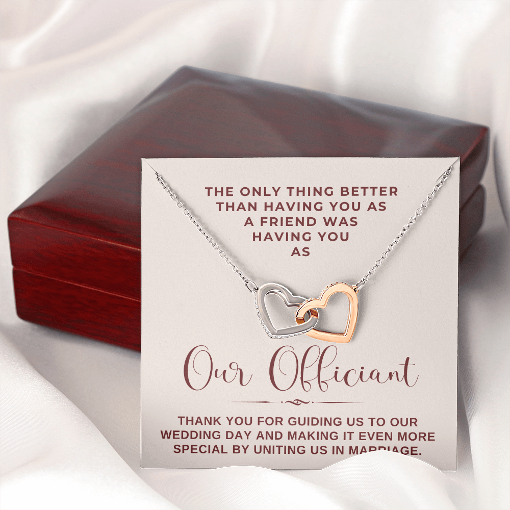 Officiant Proposal Gift | Having You Necklace 0588T6