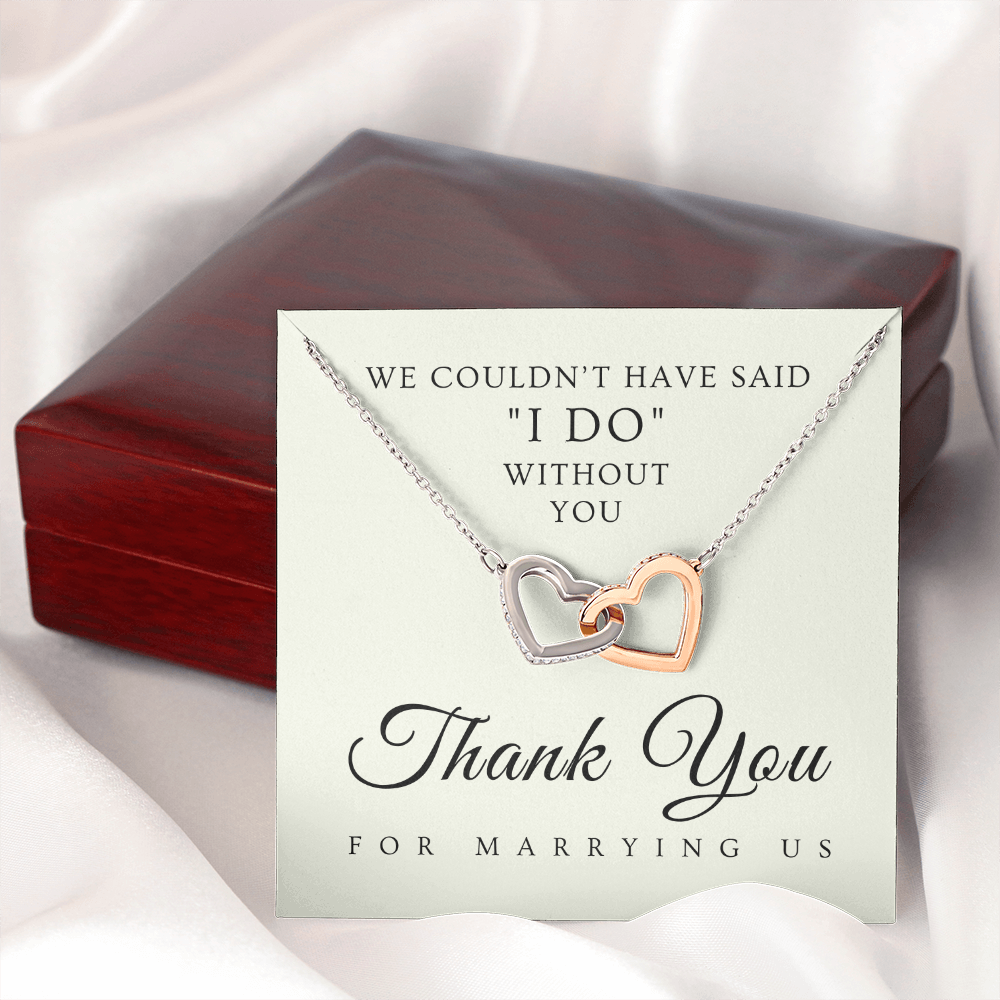 Officiant Gift | Thank You Necklace 0587T7