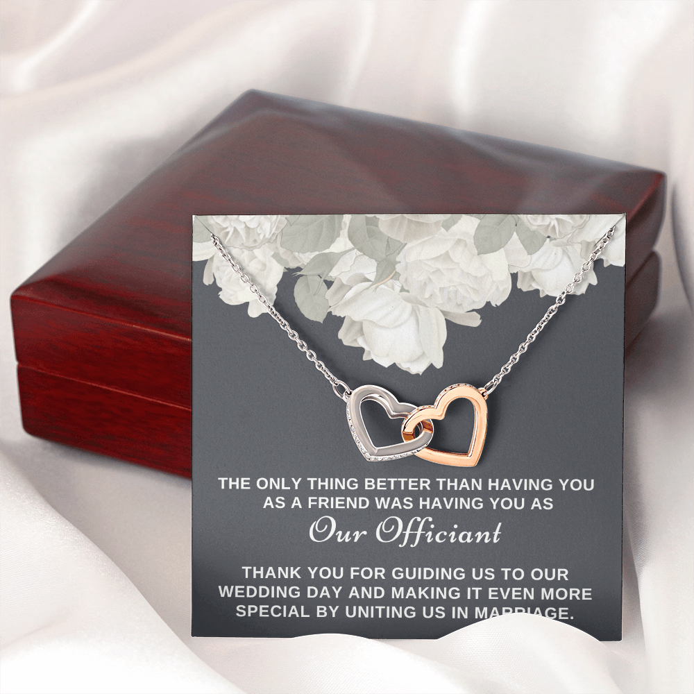Officiant Proposal Gift | Having You Necklace 0588T2