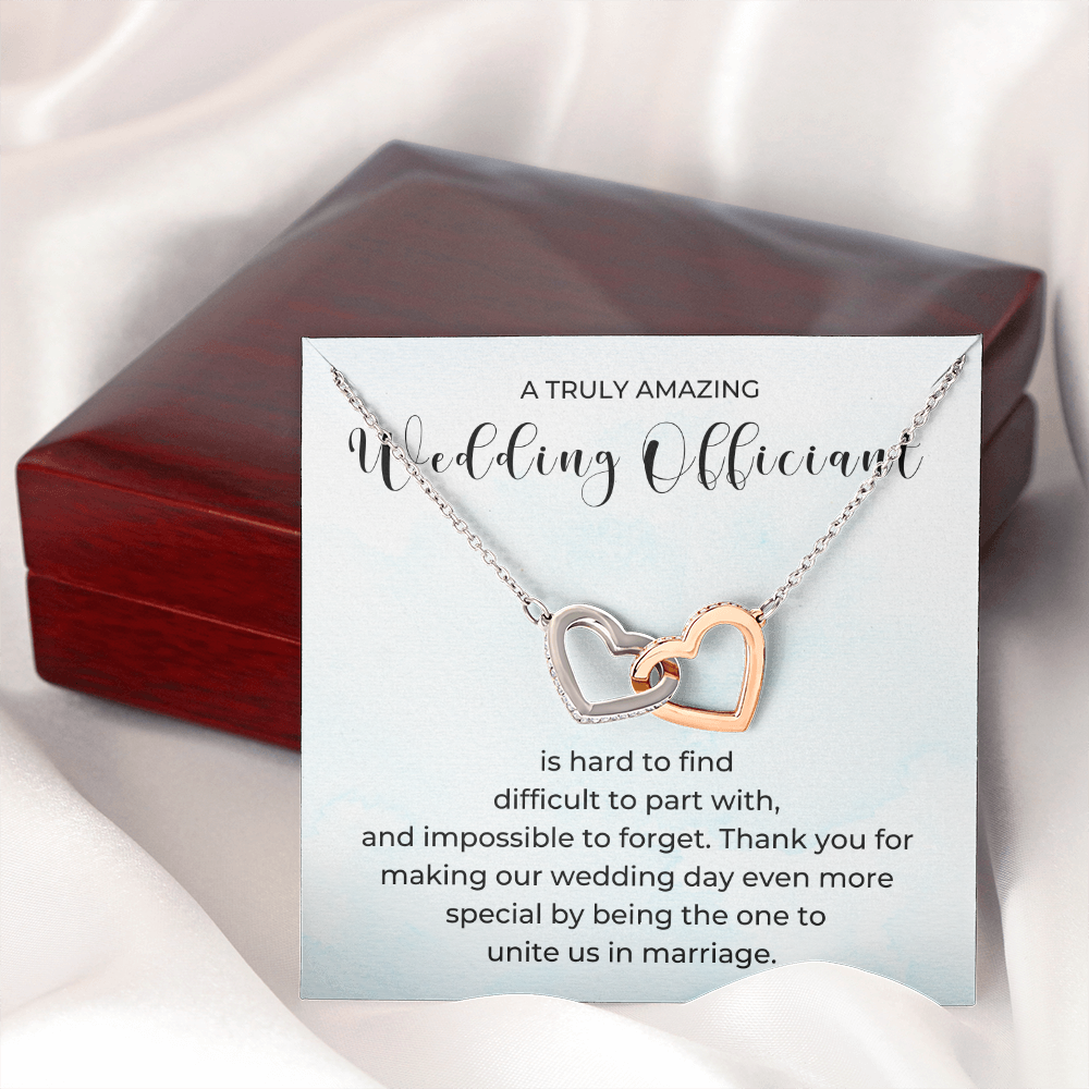 Officiant Proposal Gift | The One Necklace 0586T8