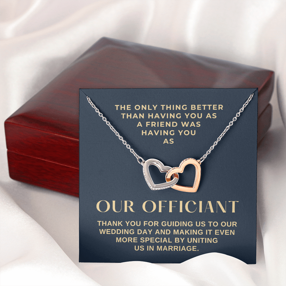 Officiant Proposal Gift | Having You Necklace 0588T9