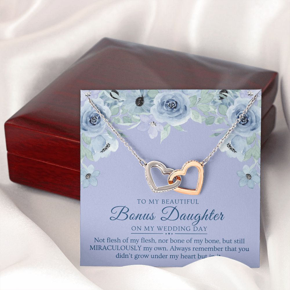 Stepdaughter Wedding Gift | In My Heart Necklace 0637T3