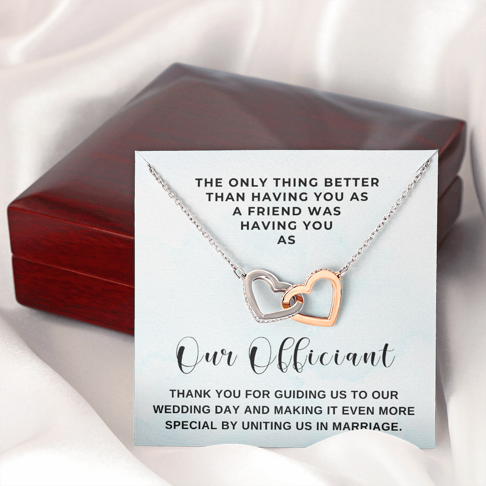 Officiant Proposal Gift | Having You Necklace 0588T8