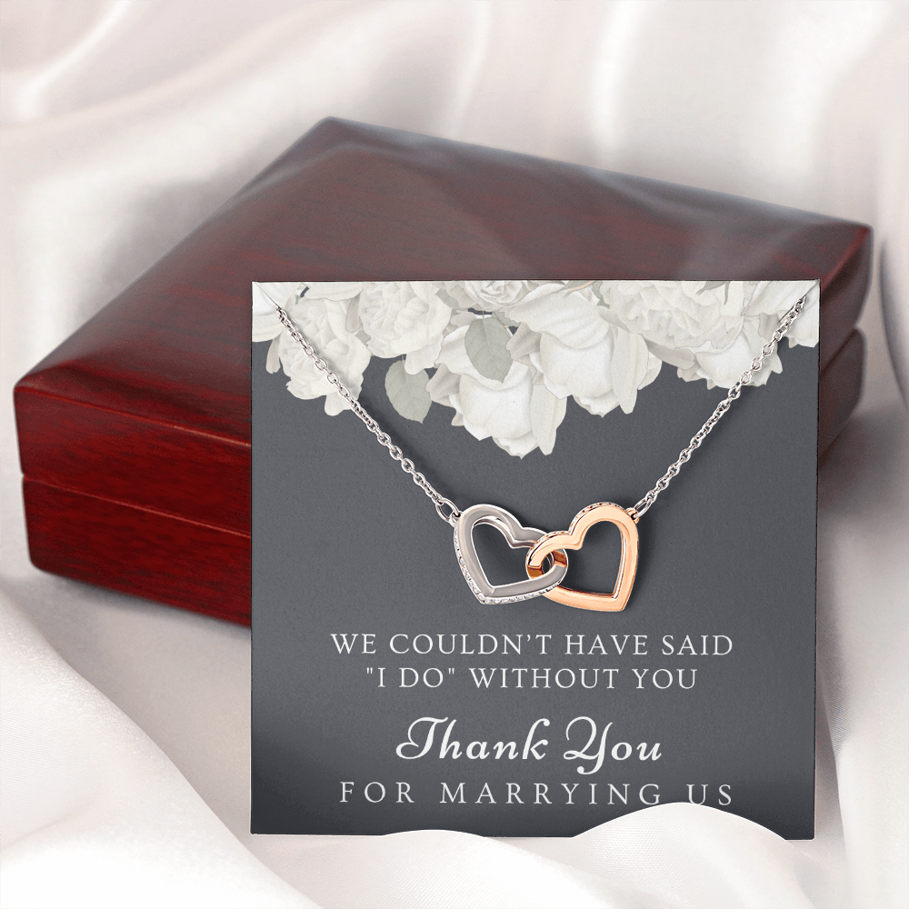 Officiant Gift | Thank You Necklace 0587T2