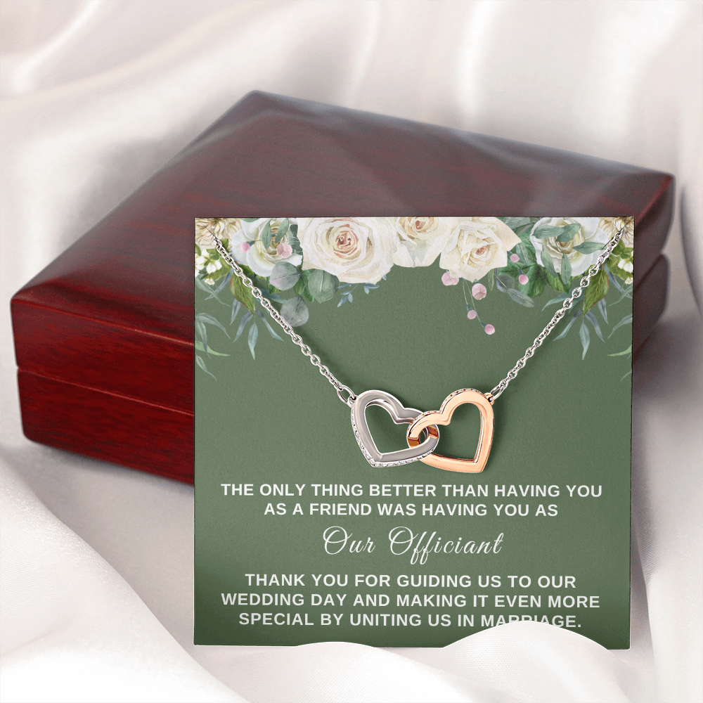Officiant Proposal Gift | Having You Necklace 0588T4