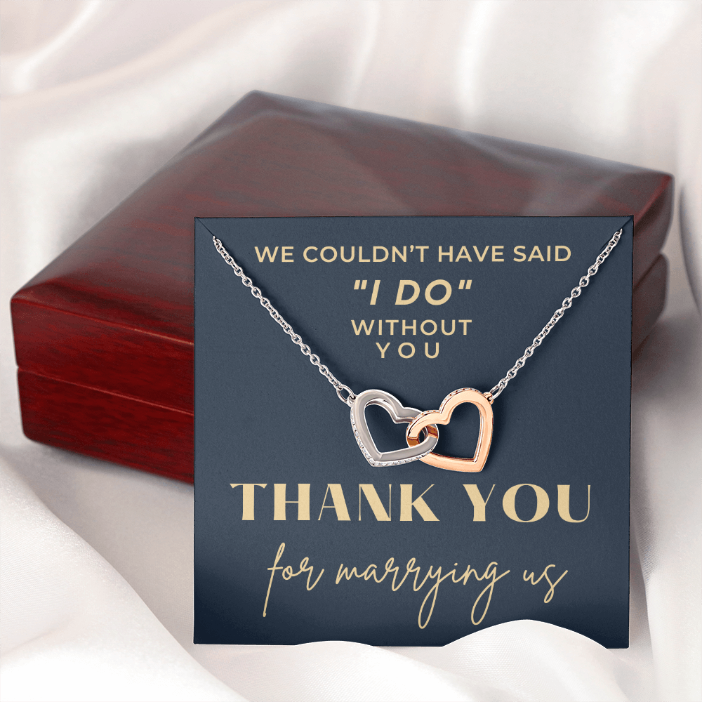 Officiant Gift | Thank You Necklace 0587T9