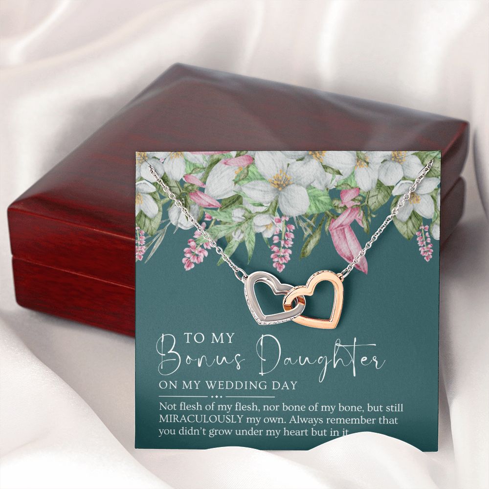 Stepdaughter Wedding Gift | In My Heart Necklace 0637T9