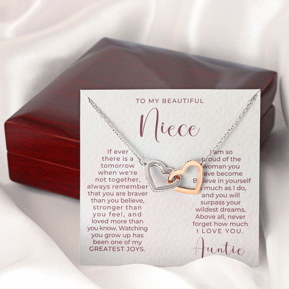 Niece Gift From Aunt | Greatest Joy Necklace 0629T12