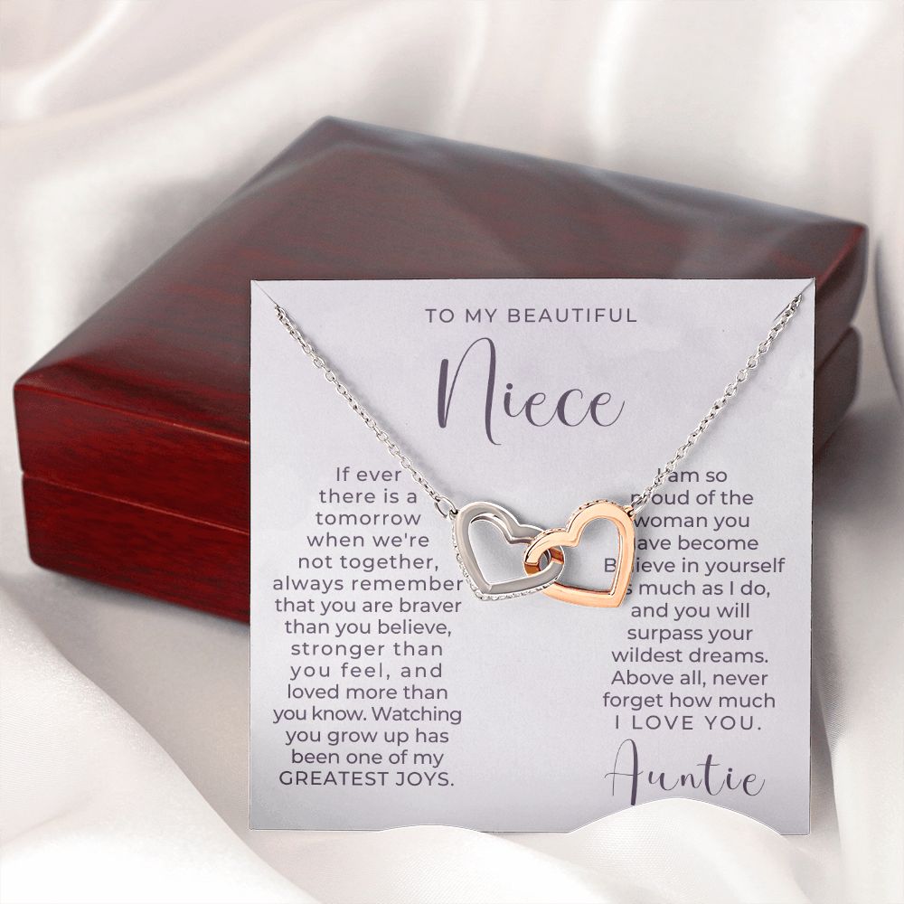 Niece Gift From Aunt | Greatest Joy Necklace 0629T13
