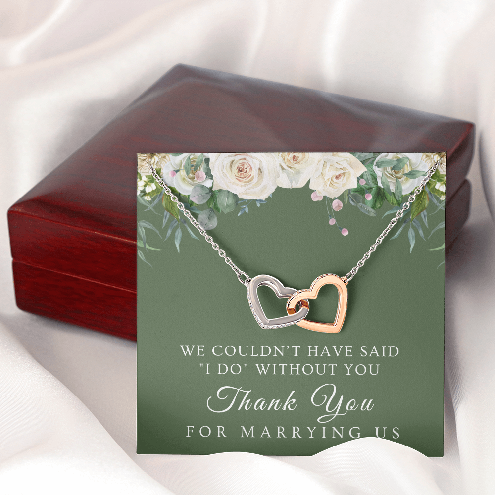 Officiant Gift | Thank You Necklace 0587T4