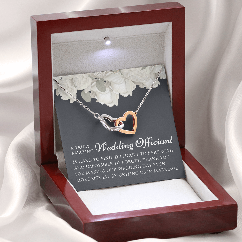 Officiant Proposal Gift | The One Necklace 0586T2