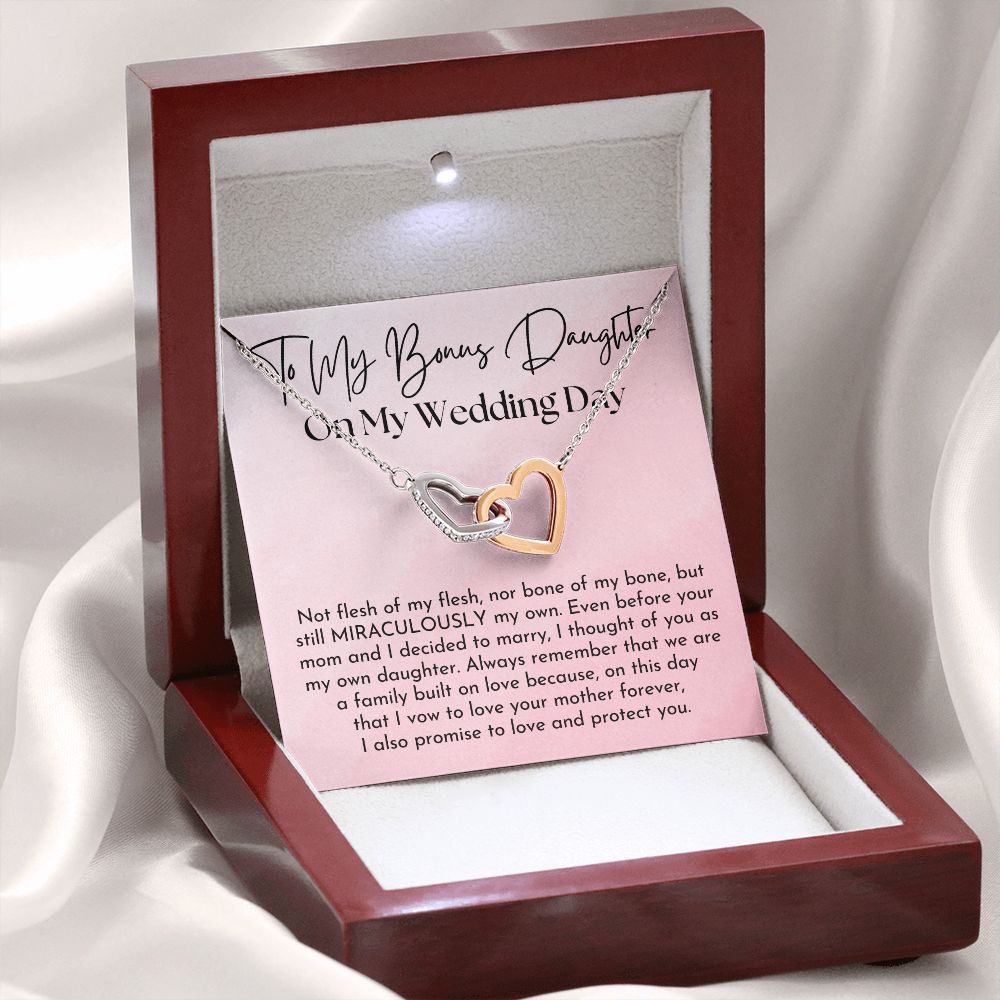 Stepdaughter Wedding Gift | On This Day Necklace 0638T5